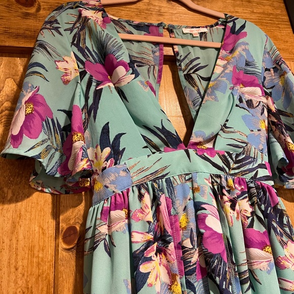 Tropical maxi romper 🌺🌴🍹 - Picture 4 of 9